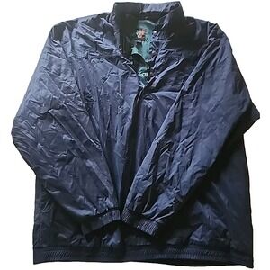 Vintage Sun Ice‎ Golf Jacket Navy 1/4 Button Pullover XL